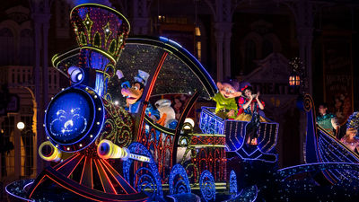 A new nighttime parade, “Disney Starlight: Dream the Night Away,” debuted at the Magic Kingdom on July 20.