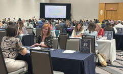 The first round of six-minute appointments with travel advisors and suppliers at the inaugural GTM Luxury.