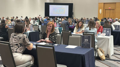 The first round of six-minute appointments with travel advisors and suppliers at the inaugural GTM Luxury.