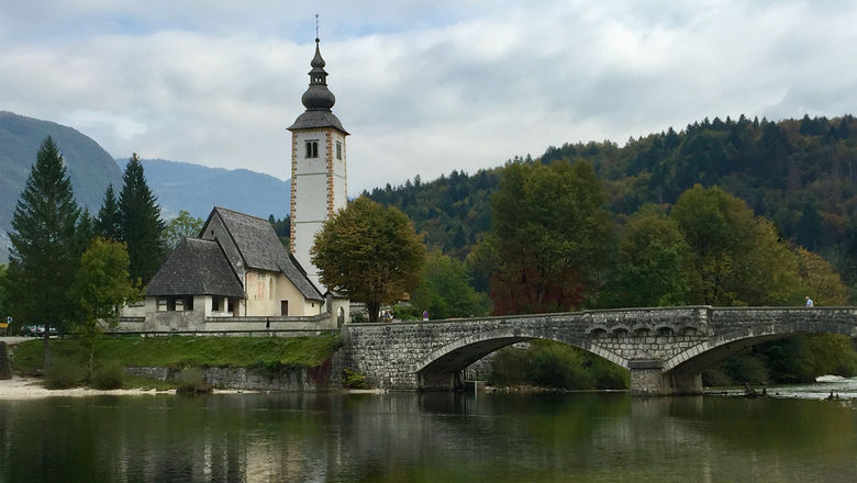Slovenia's Lake Bohinj is among the highlights of the Alps2Adriatic campaign.