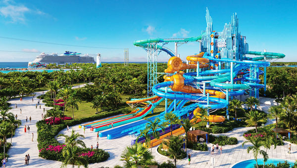 Tidal Tower at the Great Tides Waterpark will have eight slides.