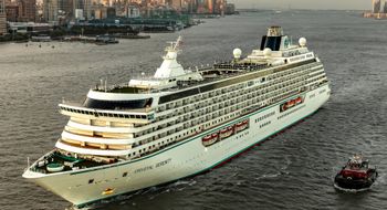 The Crystal Serenity in New York.