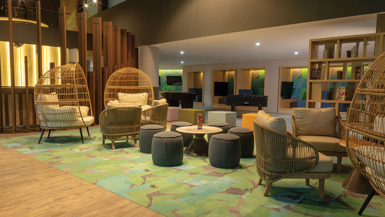 The renovated teens' club at the Grand Velas Riviera Maya stays open until 11 p.m.