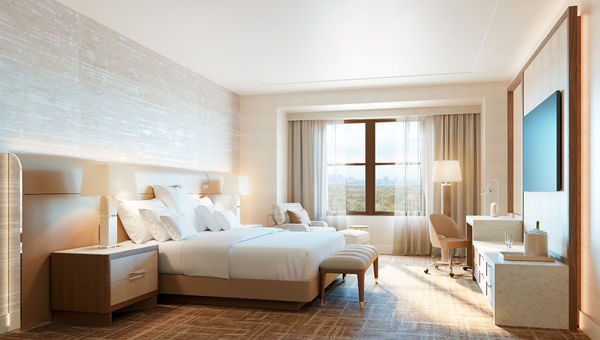 Green Valley Ranch Resort has updated the look of its deluxe king rooms.