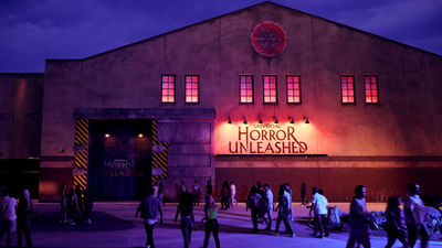 Universal Horror Unleashed, a year-round experience with four haunted houses, opened this month at Area15 in Las Vegas.