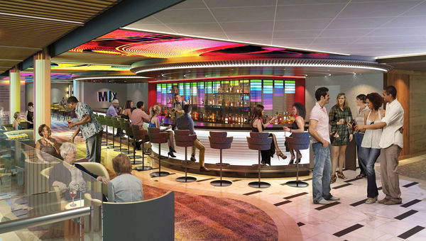 O Mix Bar oferecerá um menu de coquetéis com nomes inspirados em música, como Synth e Hi-Fi.