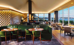The dining room at Mystic, listed as one of Canada's Best New Restaurants in the magazine Canada's 100 Best.