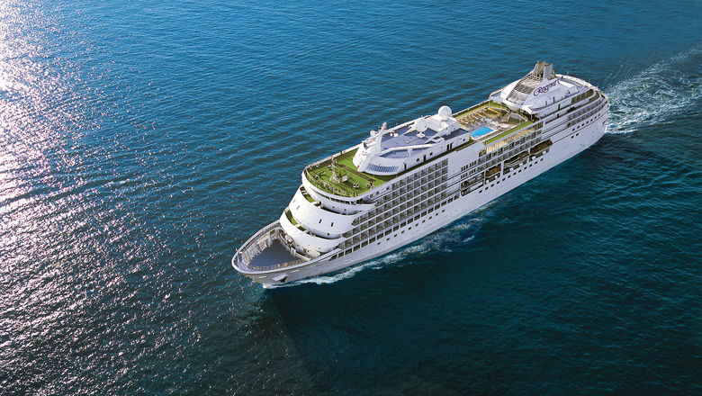 The Seven Seas Navigator, which is leaving the Regent Seven Seas Cruises fleet next year after three commemorative sailings.