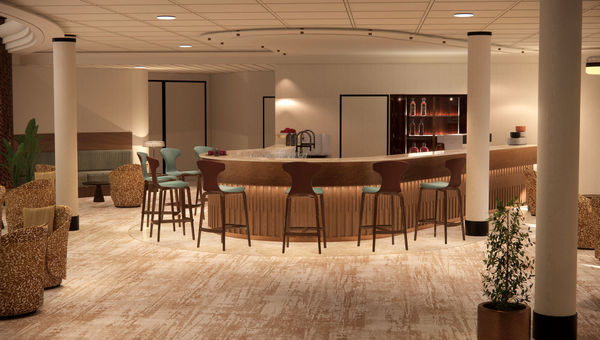 The Crystal Cove bar will be renovated. The Crystal Cove bar will be renovated.