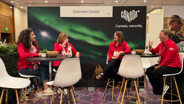 Part of the Canada delegation at Virtuoso Travel Week.