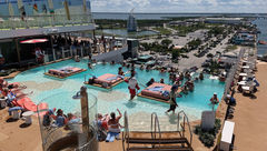 The adults-only Hideaway Pool on Star of the Seas.