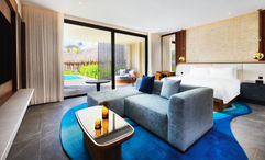 A guestroom at the W Punta Cana.