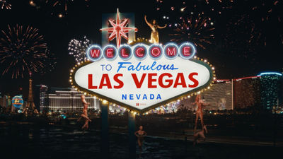 Las Vegas is rolling out an advertising campaign featuring the iconic "Welcome to Fabulous Las Vegas" sign, a landmark for visitors since 1959.