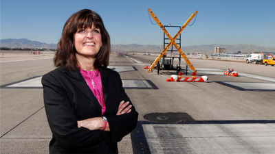 Rosemary Vassiliadis has served as aviation director for Nevada's Clark County since 2013.