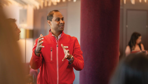 CEO Nirmal Saverimuttu said Virgin Voyages "is on the map now." CEO Nirmal Saverimuttu said Virgin Voyages "is on the map now."