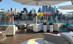 Richard’s Rooftop on the Brilliant Lady, an exclusive section of the ship for suite guests.