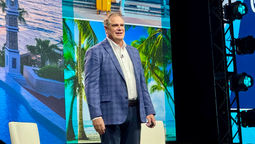 ASTA president and CEO Zane Kerby on stage at CoNexion 2025.