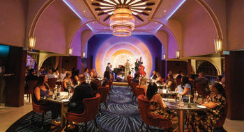 Live jazz is part of the Lincoln Park Supper Club experience on Royal Caribbean's Star of the Seas.