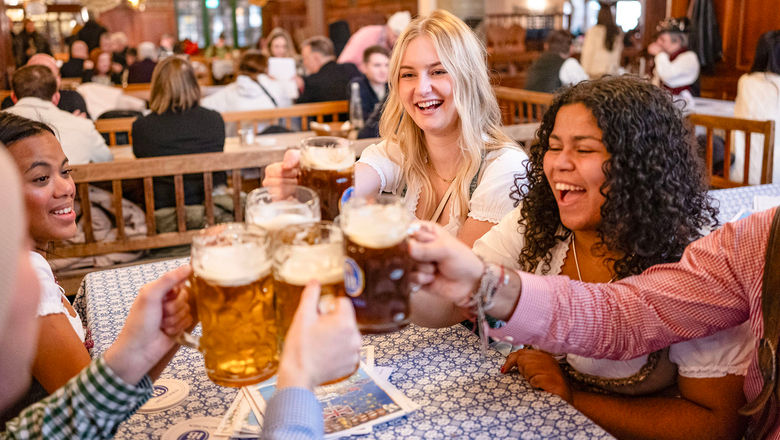 Contiki's Road Trip to Oktoberfest itinerary visits Amsterdam, Brussels and Frankfurt.