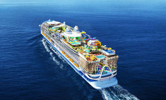 Rendering of the Legend of the Seas, which CEO Jason Liberty said is seeing "very strong booking trends" ahead of its debut in Europe this year.