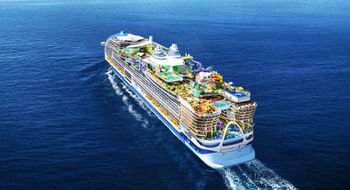 On July 11, the Legend of the Seas' first cruise will depart Italian port Civitavecchia.