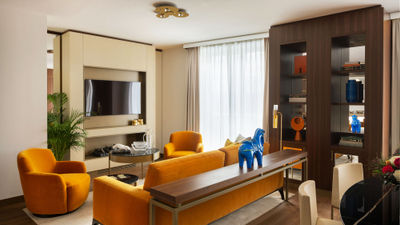 The Teatro Luxury Apartments Firenze suites put a contemporary spin on 19th century luxury.