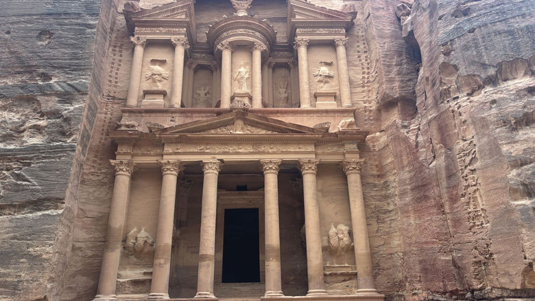 The Petra Treasury, a Wonder of the World, has seen its tourism plummet due to the ongoing war between Israel and Hamas.