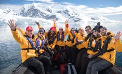 Passengers on a Quark Expeditions cruise.