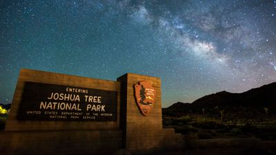 National parks that collect entrance fees under the Federal Lands Recreation Enhancement Act, like Joshua Tree National Park, will remain accessible during the government shutdown.