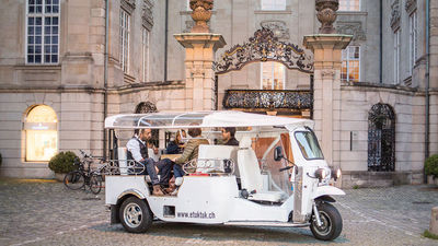 The City Tour by eTukTuk with Barbecue tour combines sightseeing and steak dinner.