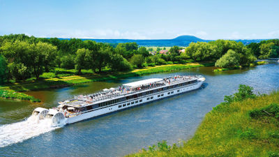 CroisiEurope is operating the paddlewheeler R.E. Waydelich L.J. on the Seine this year. The company is adding a fuel surcharge on cruises departing through April 14.