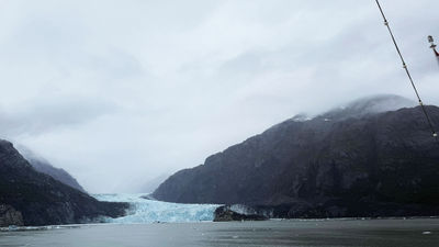 Glacier Bay National Park's Margerie Glacier is "visually receeding," according to park rangers.