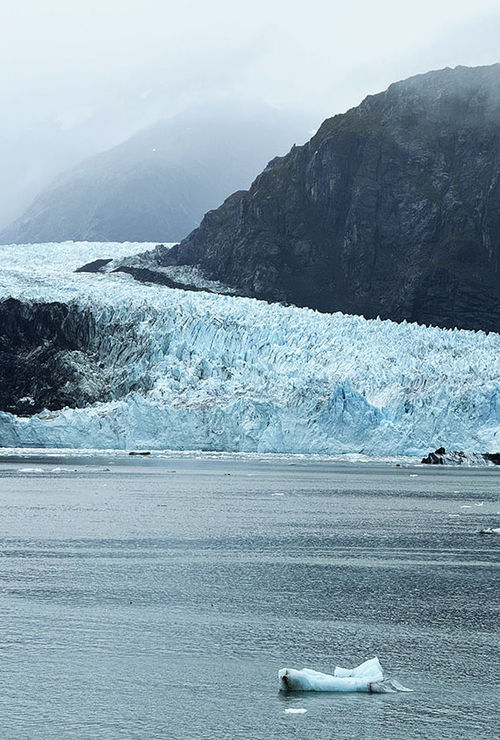 Margerie Glacier from Holland America Line's Koningsdam. Margerie Glacier from Holland America Line's Koningsdam.