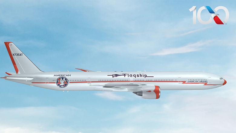 The Boeing 777 with Flagship livery will take to the air in November, ahead of American's centennial 2026 year.