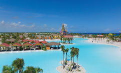 An aerial view of Celebration Key.