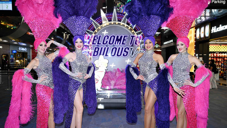 The city's current “Welcome to Fabulous” marketing campaign includes vibrant spaces for photo opportunities at Harry Reid Airport.