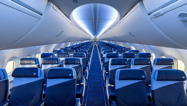 Southwest anuncia nuevos asientos "Diseñado intuitivamente para brindar la máxima comodidad y al mismo tiempo maximizar el ancho del asiento y el soporte general." Southwest anuncia nuevos asientos "Diseñado intuitivamente para brindar la máxima comodidad y al mismo tiempo maximizar el ancho del asiento y el soporte general."
