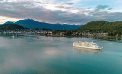The Northwest National Parks land-cruise itinerary will include a sailing on the American Constellation (pictured) or American Constitution.