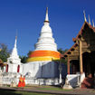 Wat Phra Singh, a Buddhist temple in Chiang Mai, Thailand.