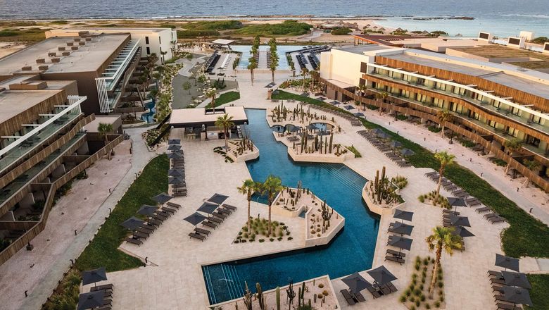 The Secrets Baby Beach Aruba, one of Hyatt's new all-inclusive resorts in 2025.