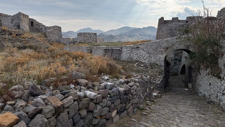 There was much to explore on Lemnos, including the Myrina fortress, which offered great views just a short walk from the port.