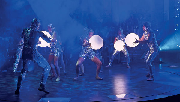 A musical performance kicked off the Star Princess naming ceremony. A musical performance kicked off the Star Princess naming ceremony.