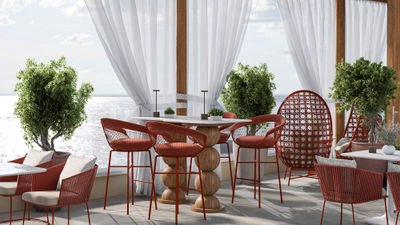 The Sealeven outdoor pool area will offer views of the Adriatic.