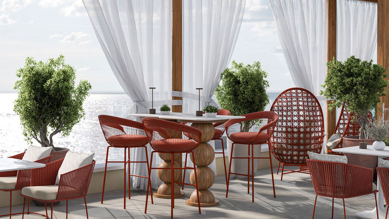 The Sealeven outdoor pool area will offer views of the Adriatic.