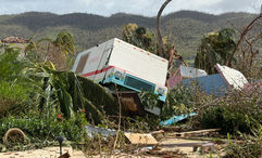 Damage from Hurricane Melissa at the Sandals South Coast.