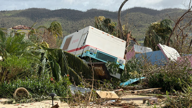 Damage from Hurricane Melissa at the Sandals South Coast.