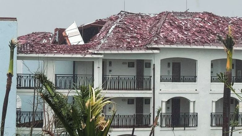 Damage from Hurricane Melissa at the Sandals South Coast.