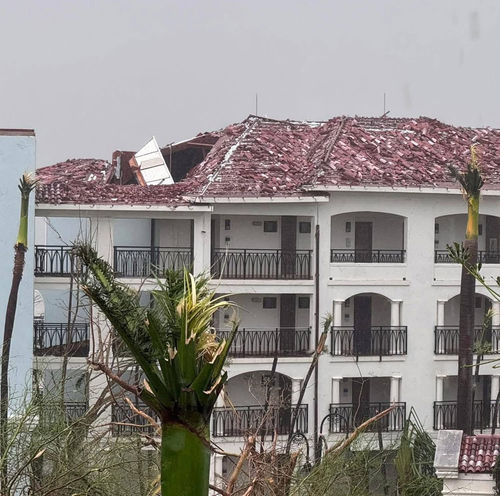 Damage from Hurricane Melissa at the Sandals South Coast.