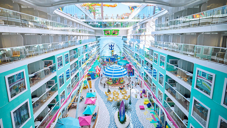 The Surfside neighborhood on Royal Caribbean's Icon of the Seas.