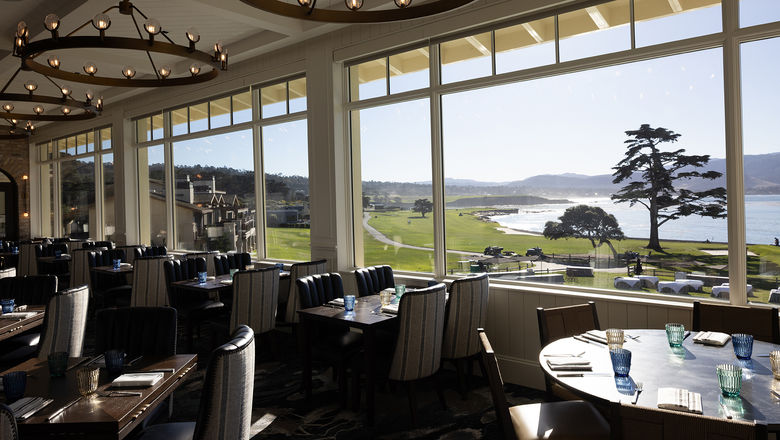 The reimagined Stillwater bar and grill at The Lodge at Pebble Beach.